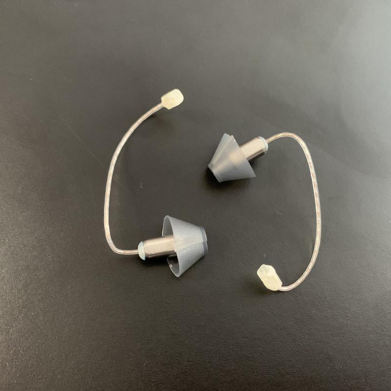 Silicone Ear Tip Replacement - จุกหูฟังสำหรับเครื่องช่วยฟัง 10 ชิ้น ซิลิโคนนุ่ม ทนทาน ล้างทำความสะอาดได้