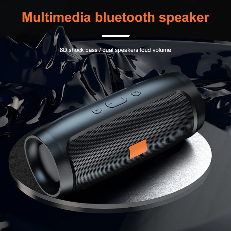 Jbl Speaker Flip 6 - TF USB ลําโพงบลูทูธลําโพงคู่สเตอริโอกลางแจ้ง Tfusb การเล่น Fm