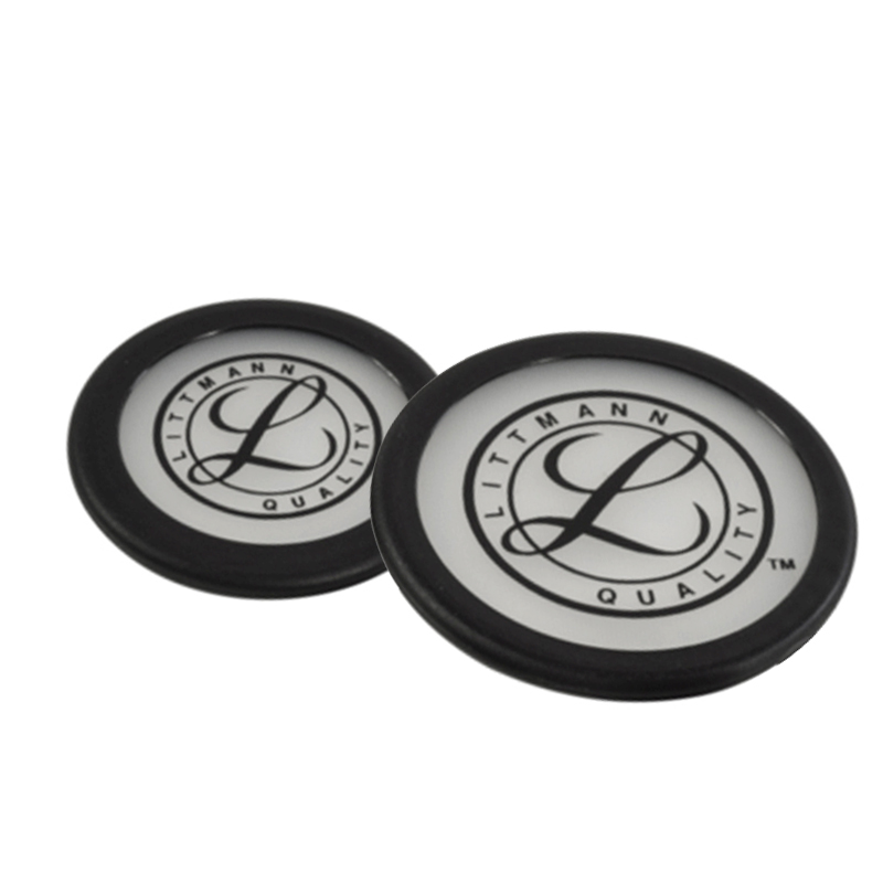 Silicone Ear Tip Replacement - อะไหล่หูฟังแพทย์ ชุดเปลี่ยนขอบไดอะแฟรมพร้อมชุดประกอบขอบ สีดำ สำหรับหูฟัง Littmann รุ่น