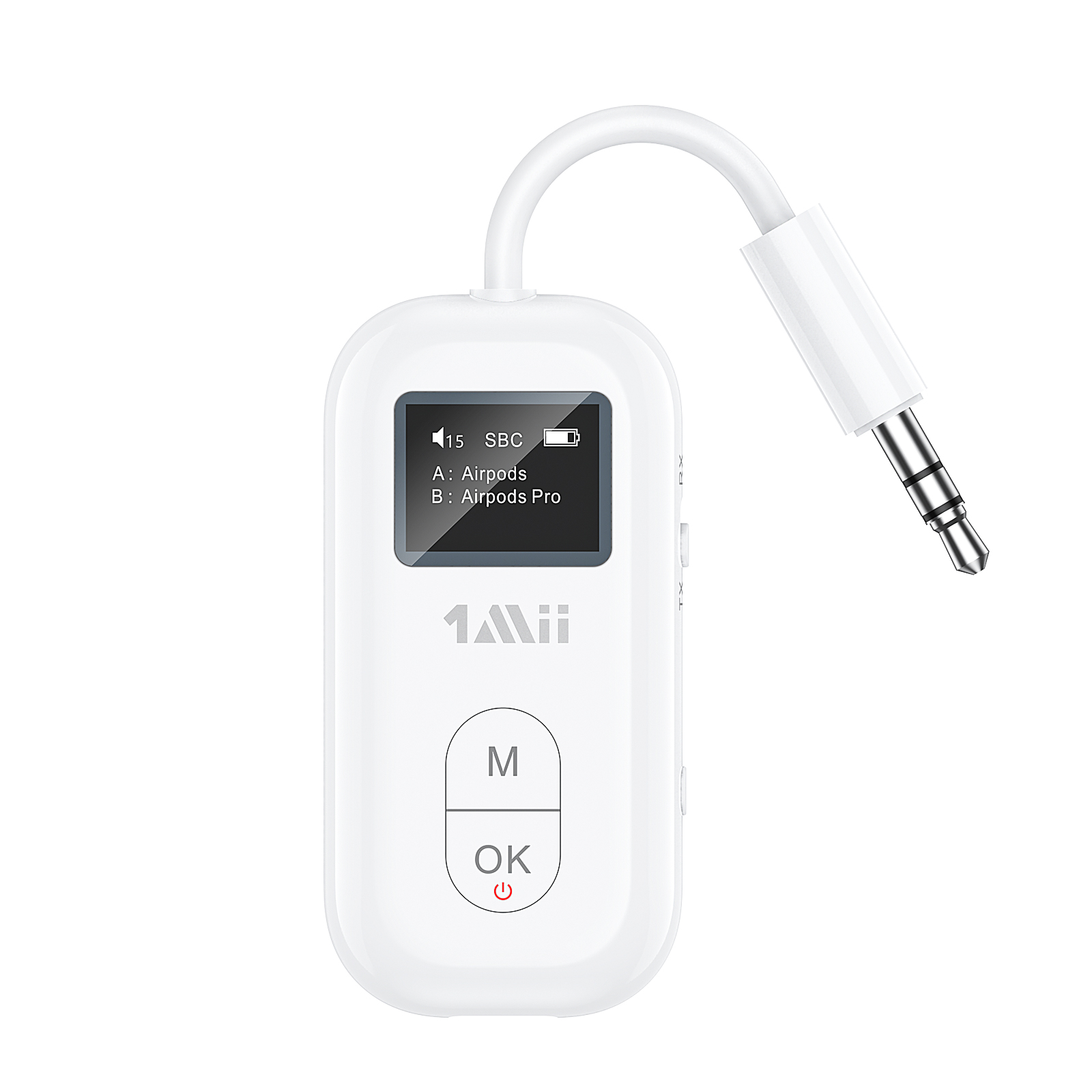 Bluetooth Adapter Receiver - อะแดปเตอร์บลูทูธ 1Mii Airplane 3.5 มม. AUX