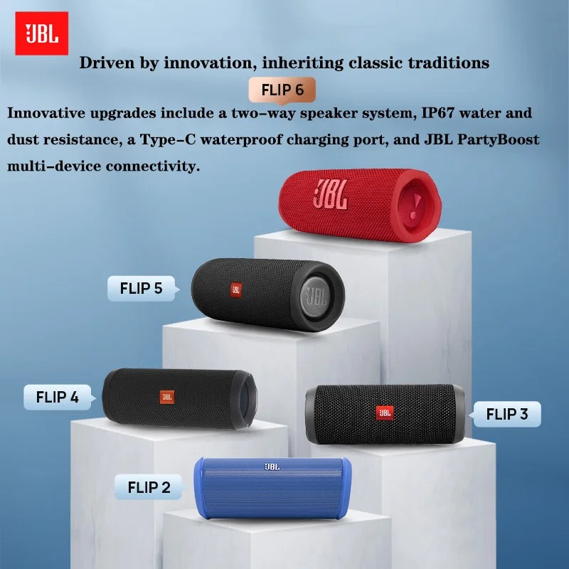 JBL Flip 6 ลำโพงซับวูฟเฟอร์ไร้ - Jbl Speaker Flip 6 บทวิจารณ์และราคา
