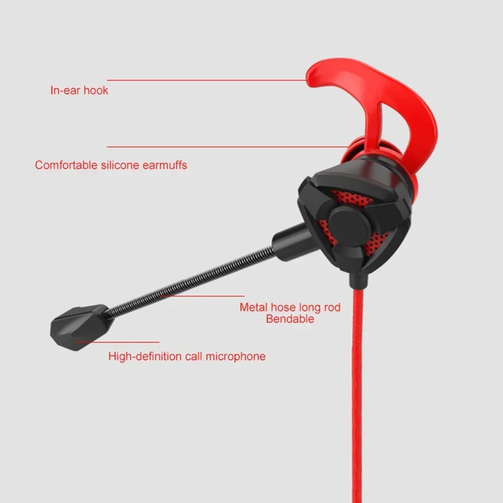 ชุดหูฟัง Gamer หูฟังแบบมีสายหู - Wired Earphone Mic บทวิจารณ์และราคา