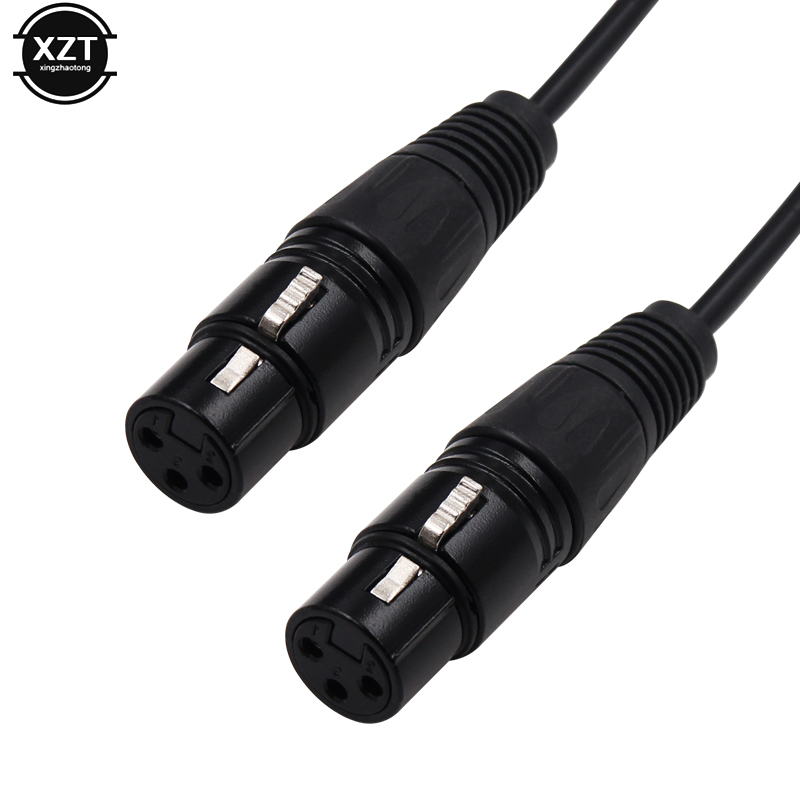 ใหม่ 3-Pin XLR ปลั๊ก Dual หญิง - Audio Splitter Y บทวิจารณ์และราคา