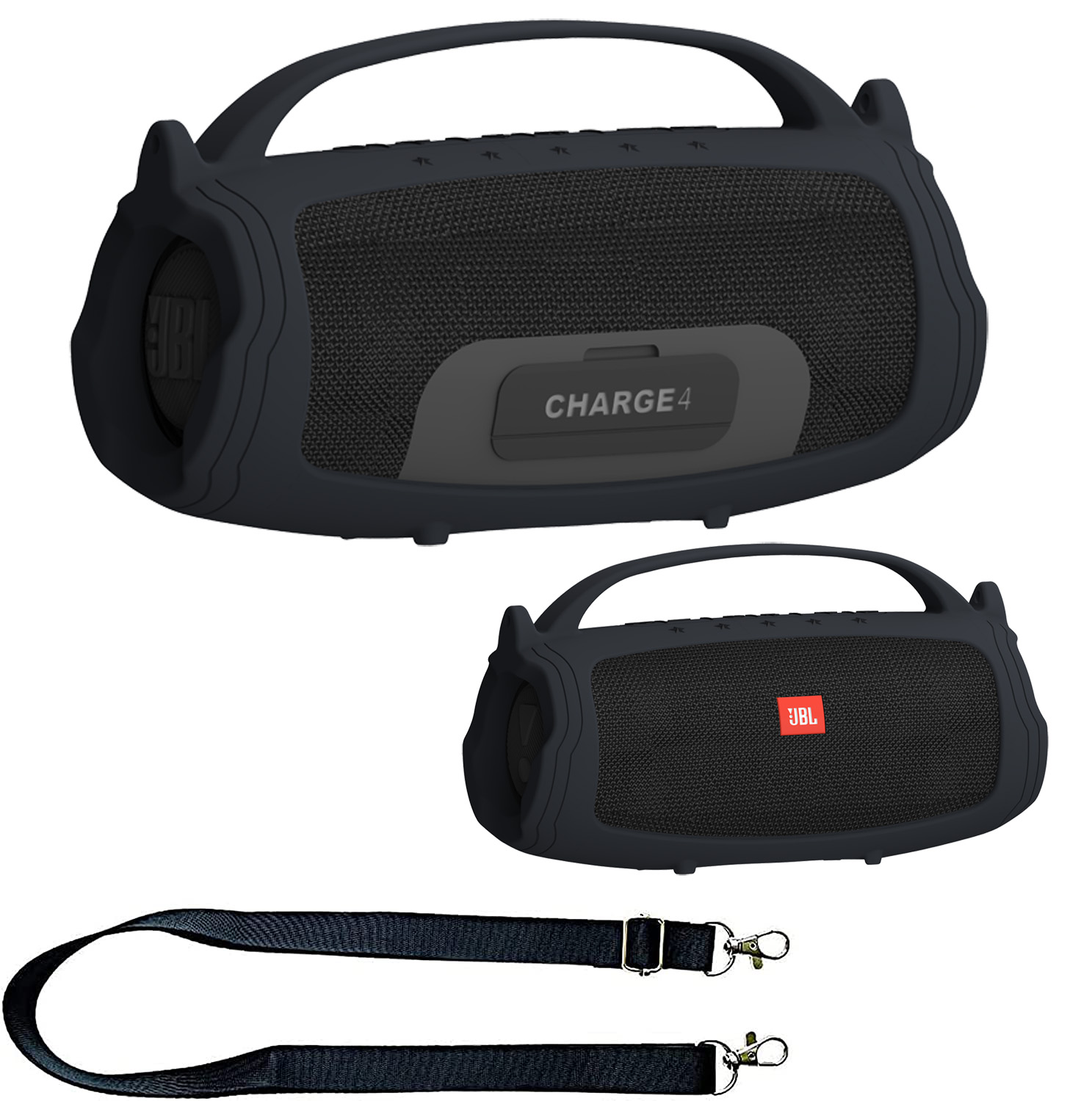 ที่จับซิลิโคนฝาครอบป้องกันและ  - Jbl Speaker Charge 5 บทวิจารณ์และราคา