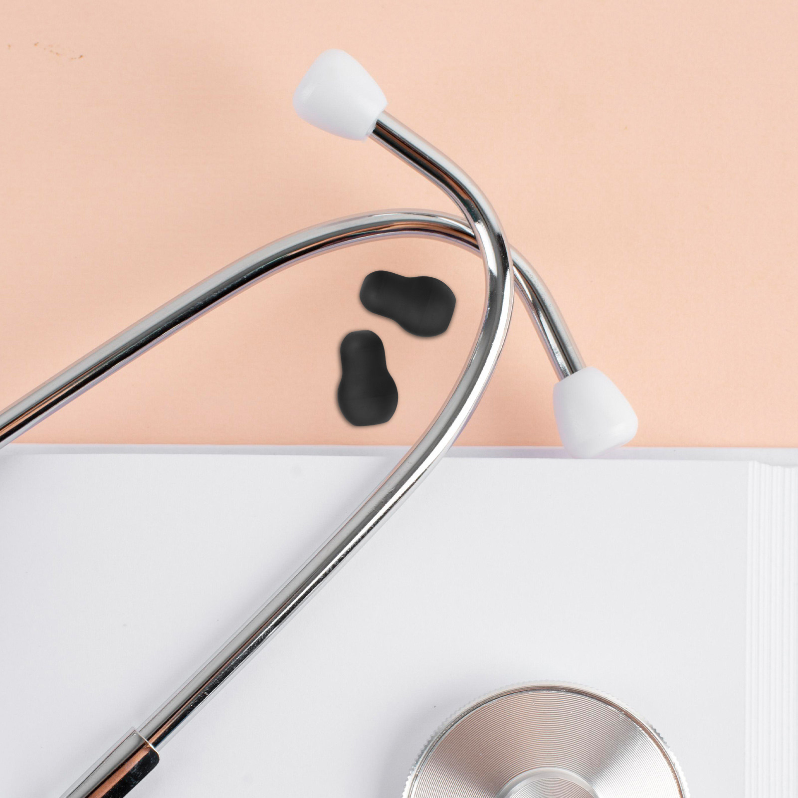 จุกหูฟังซิลิโคนสำหรับหูฟังแพทย - Silicone Ear Tip Replacement บทวิจารณ์และราคา