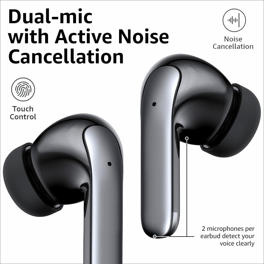 ANC หูฟังบลูทูธ Active Noise C - Wired Earphone Mic บทวิจารณ์และราคา