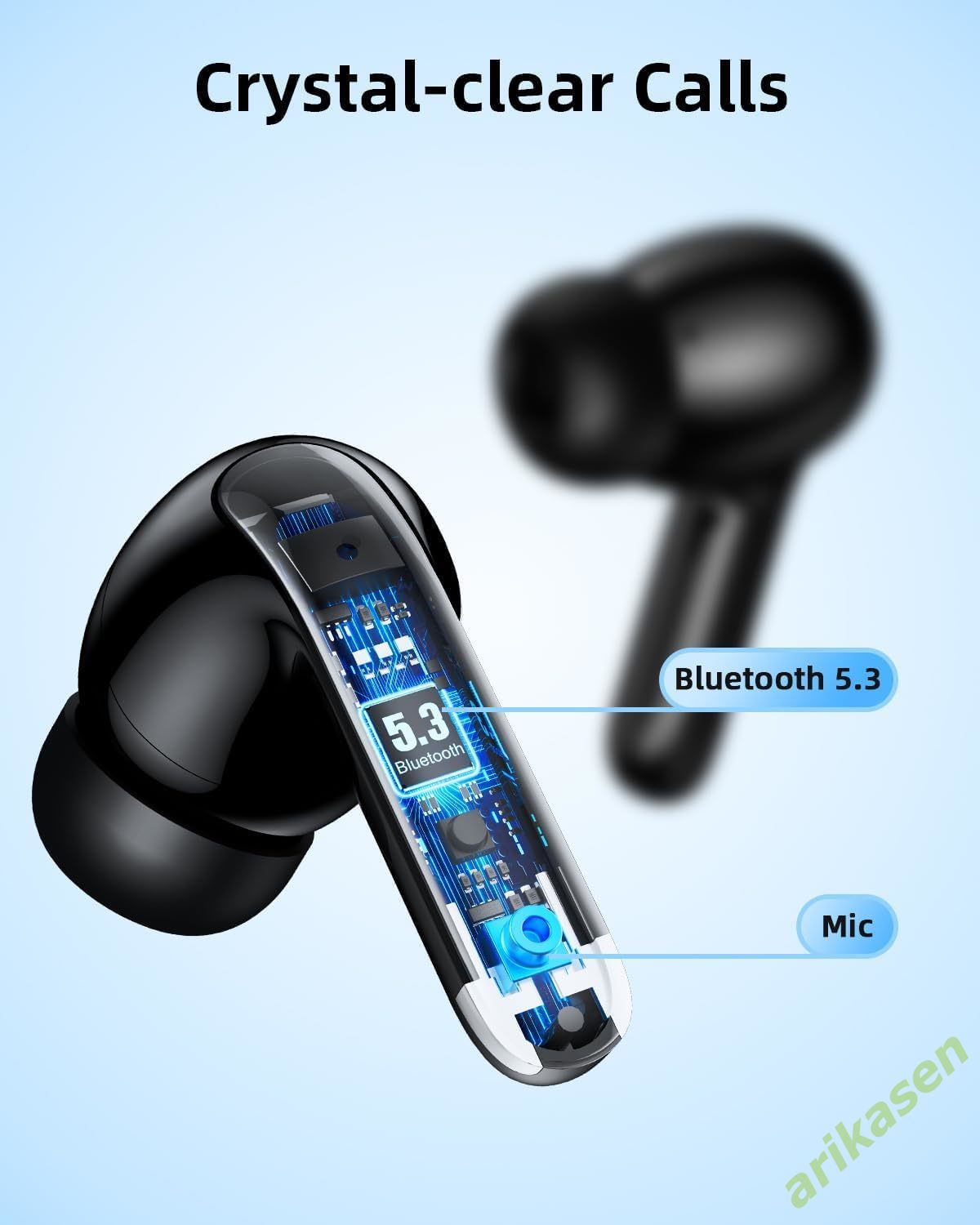 ANC หูฟังบลูทูธ Active Noise C - Wired Earphone Mic บทวิจารณ์และราคา