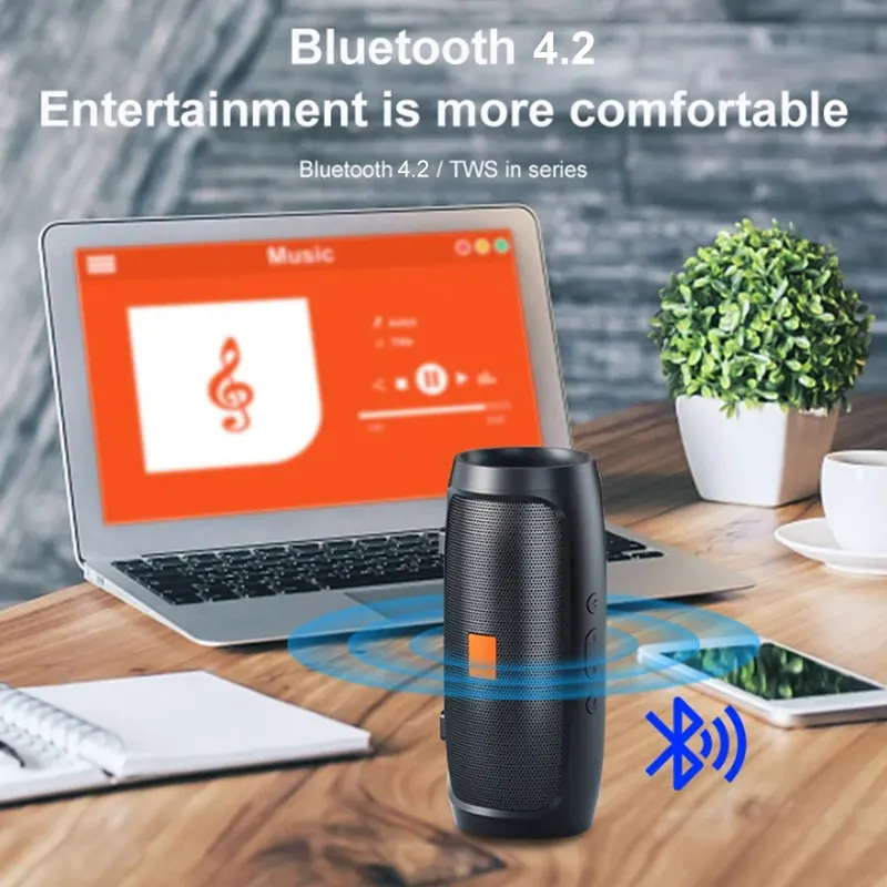 TF USB ลําโพงบลูทูธลําโพงคู่สเ - Jbl Speaker Flip 6 บทวิจารณ์และราคา
