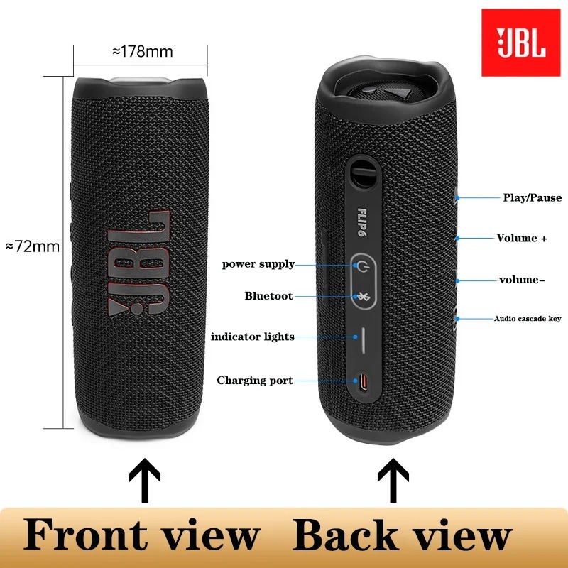 ลำโพงบลูทูธไร้สายแบบพกพา JBL F - Jbl Speaker Flip 6 บทวิจารณ์และราคา