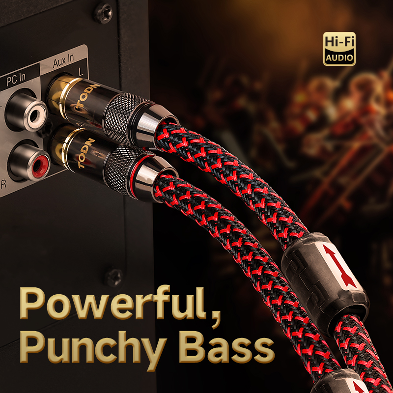 สายสัญญาณเสียง RCA 1 คู่ 2 RCA - Audio Splitter Y บทวิจารณ์และราคา