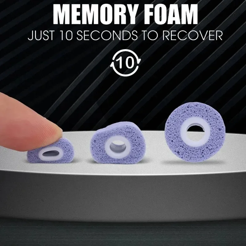 1-3คู่เมมโมรี่โฟมหูฟังสำหรับซั - Earphone Foam Tip บทวิจารณ์และราคา