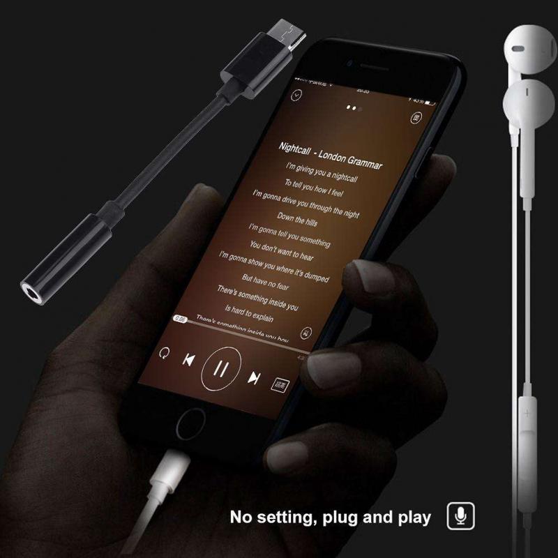 อะแดปเตอร์หูฟัง Type C เป็น 3. - Cable Extension 3.5 บทวิจารณ์และราคา