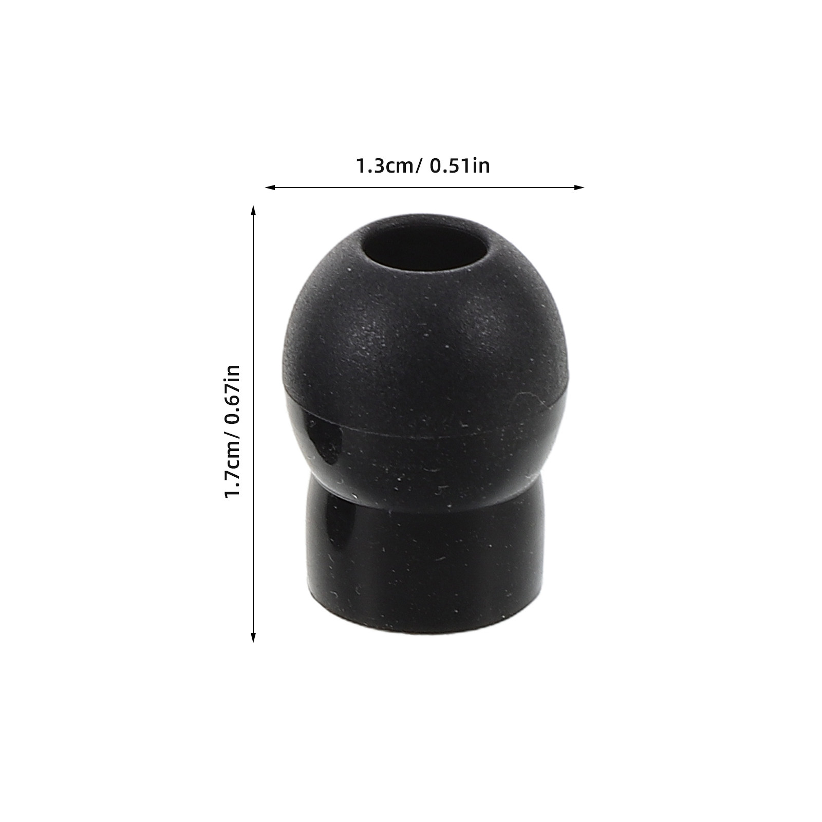 จุกหูฟังซิลิโคนแบบสากล 4 ชิ้น  - Silicone Ear Tip Replacement บทวิจารณ์และราคา