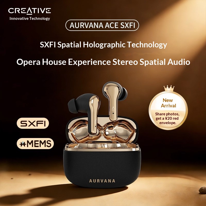 หูฟังไร้สาย New Creative ACE S - Wireless Earbuds Tws บทวิจารณ์และราคา